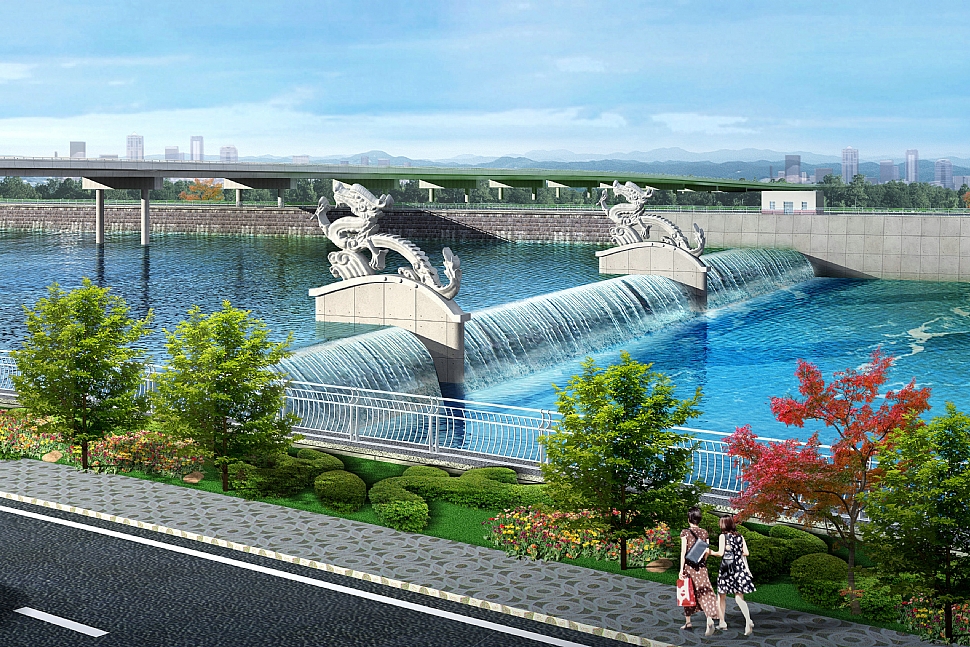 铜山拦河坝工程|Barrage project in Tongshan