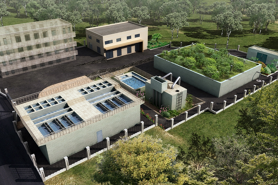 回龙坝镇水厂改扩建工程|Reprganization and expansion project of Huilongba Waterworks